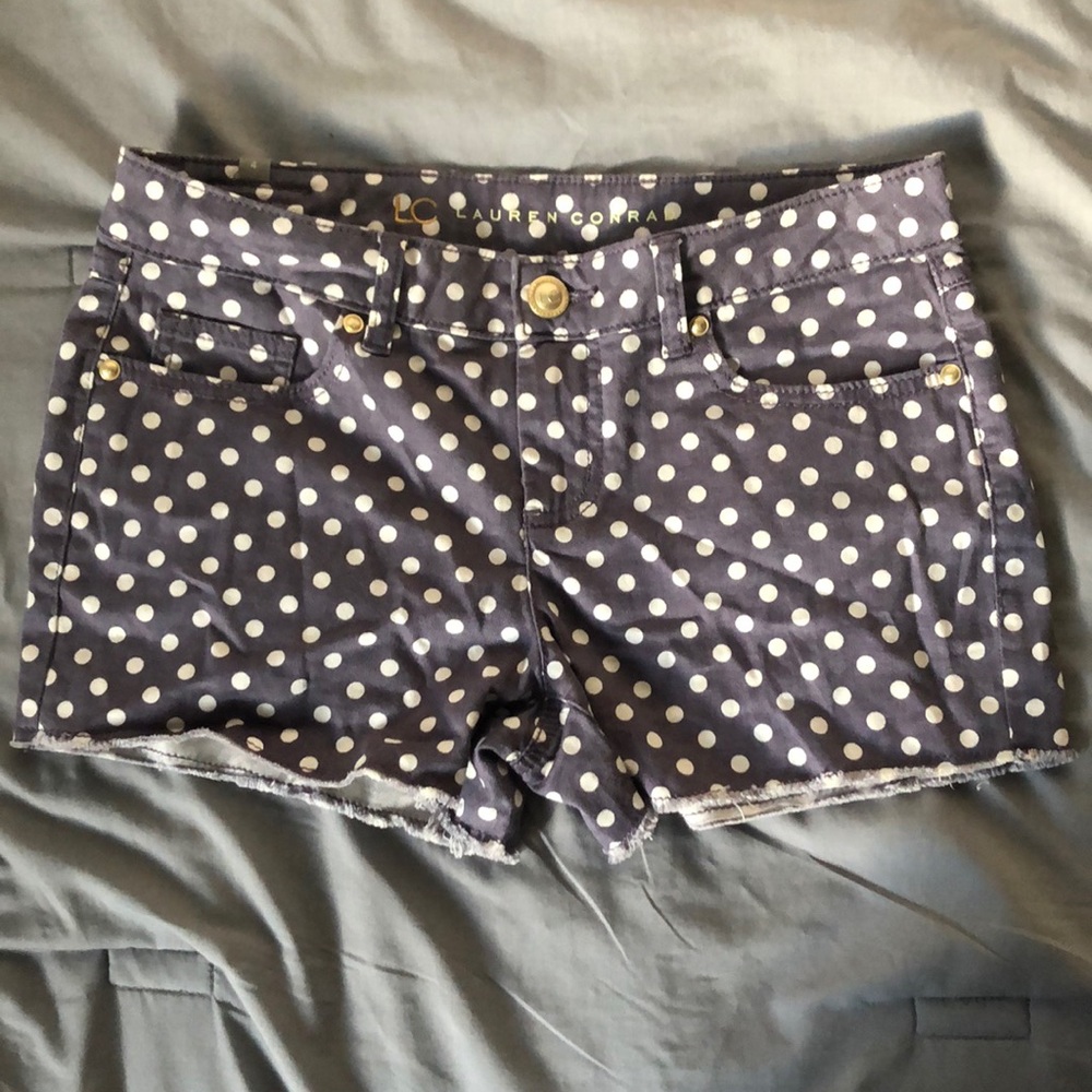 Lauren Conrad polka dot short